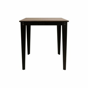 Dřevěný stůl s čenými nohami Dutchbone Scuola, 70 x 71 cm