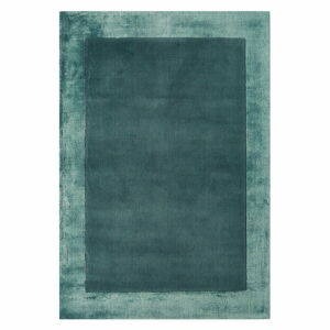 Ručně tkaný koberec s příměsí vlny v petrolejové barvě 200x290 cm Ascot – Asiatic Carpets