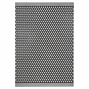 Černobílý koberec Zala Living Spot, 160 x 230 cm