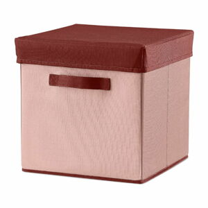 Růžový úložný box Flexa Room