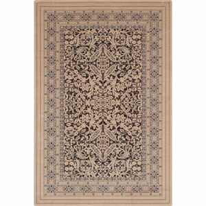 Béžový vlněný koberec 133x180 cm Joanne – Agnella