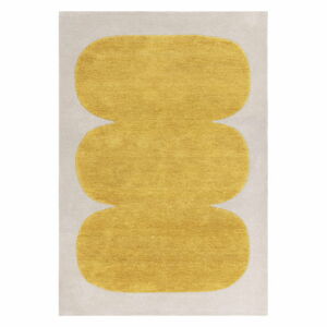 Okrově žlutý ručně tkaný vlněný koberec 200x290 cm Canvas – Asiatic Carpets