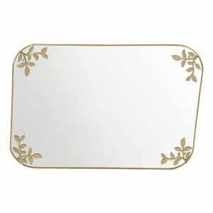 Dekorativní zrcadlo ve zlaté barvě A Simple Mess