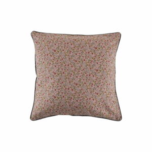 Růžový bavlněný dekorativní polštář Bahne & CO, 45 x 45 cm
