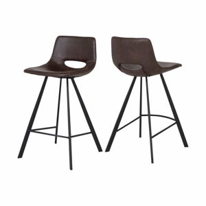 Černá barová židle Canett Coronas, výška 87 cm