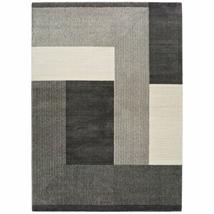 Šedý koberec Universal Tanum Blocks, 160 x 230 cm