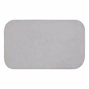 Bílá koupelnová předložka Confetti Bathmats Cotton Calypso, 50 x 80 cm