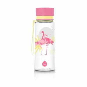 Růžová láhev Equa Flamingo, 400 ml