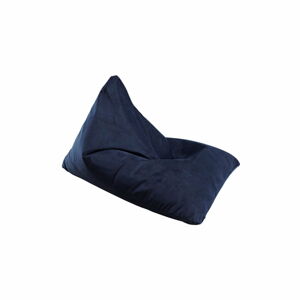 Tmavě modrý sedací vak Innovation Soft Peak Velvet Dark Blue