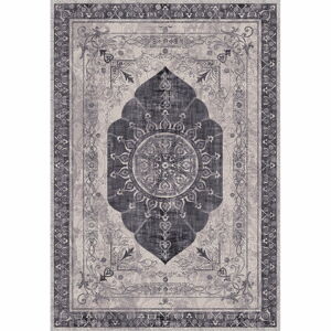 Šedý koberec Vitaus Lucia, 50 x 80 cm