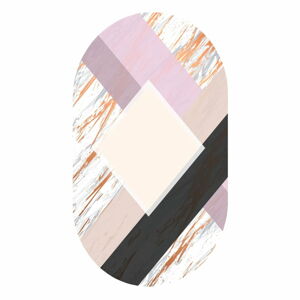 Růžový koberec běhoun 80x200 cm – Rizzoli