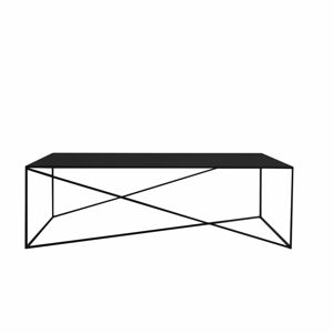 Černý konferenční stolek Custom Form Memo, délka 140 cm