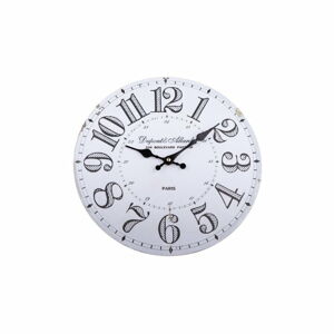 Dřevěné nástěnné hodiny Dakls Simmi, ø 34 cm