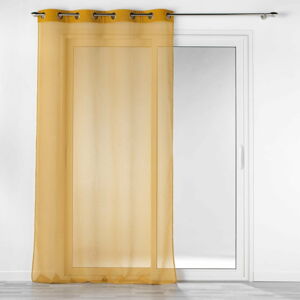 Žlutá voálová záclona 140x240 cm Casual – douceur d'intérieur