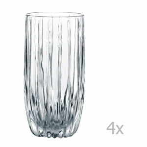 Sada 4 sklenic z křišťálového skla Nachtmann Prestige, 325 ml