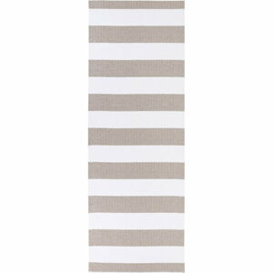 Hnědo-bílý koberec vhodný do exteriéru Narma Birkas, 70 x 100 cm