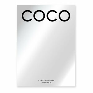 Zrcadlo Little Nice Things Coco Chanel, 70 x 50 cm