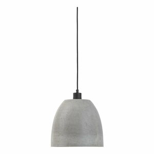 Černo-šedé závěsné svítidlo s betonovým stínidlem ø 28 cm Malaga – it's about RoMi