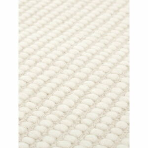 Světle béžový ručně tkaný vlněný koberec Westwing Collection Amaro, ø 140 cm