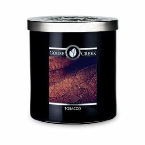 Vonná svíčka ve skleněné dóze Goose Creek Men's Collection Tobacco, 50 hodin hoření