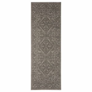 Šedohnědý venkovní koberec NORTHRUGS Tyros, 70 x 200 cm