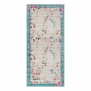 Světle modro-krémový koberec běhoun 80x200 cm Amira – Hanse Home