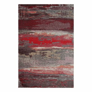 Koberec Eco Rugs Red Abstract, 120 x 180 cm