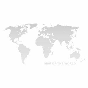 Nástěnná mapa světa na plátně Tomasucci World, 80 x 160 cm