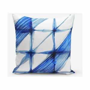 Povlak na polštář s příměsí bavlny Minimalist Cushion Covers Aquarel, 45 x 45 cm