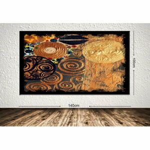 Obraz Tablo Center Golden Dream, 140 x 100 cm