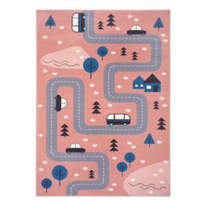 Růžový dětský koberec 160x220 cm Adventures – Hanse Home