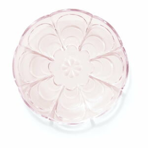 Světle růžové dezertní  skleněné talíře v sadě 2 ks ø 16 cm Lily – Holmegaard