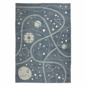 Dětský ručně potištěný koberec Nattiot Little Galaxy, 100 x 140 cm