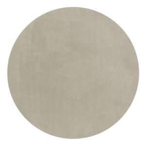 Krémový kulatý koberec 133x133 cm – Flair Rugs