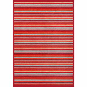 Červený oboustranný koberec Narma Liiva Red, 140 x 200 cm