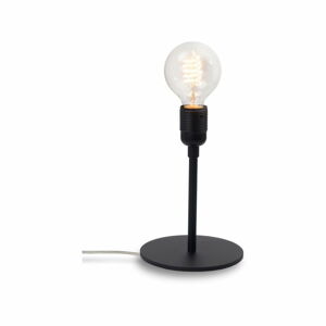 Černá stolní lampa Bulb Attack Uno Basic