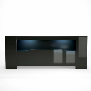 Černý TV stolek Artemob Orlando