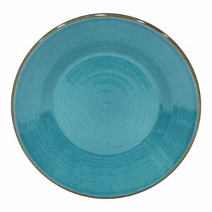 Modrý dezertní talíř z kameniny Casafina Sardegna, ⌀ 24 cm