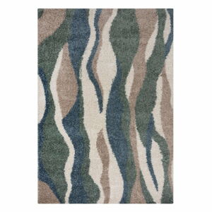 Zeleno-modrý koberec 200x290 cm Stream – Flair Rugs