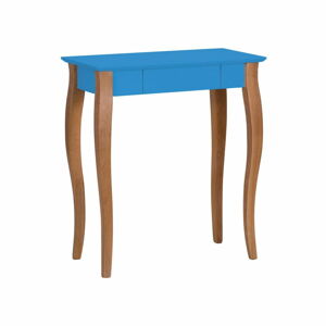Modrý psací stůl Ragaba Lillo, šířka 65 cm