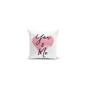 Povlak na polštář Minimalist Cushion Covers You & Me Heart, 45 x 45 cm