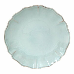 Modro-tyrkysový dezertní  talíř z kameniny ø 21 cm Alentejo – Costa Nova