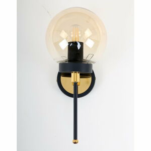 Nástěnné svítidlo ve zlato-černé barvě ø 15 cm Tokyo – Squid Lighting