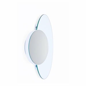 Bílé nástěnné zrcadlo Wireworks Eclipse