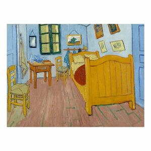Reprodukce obrazu Vincenta van Gogha - The Bedroom, 40 x 30 cm