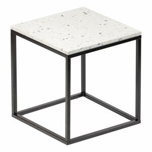 Konferenční stolek s kamennou deskou RGE Bianco