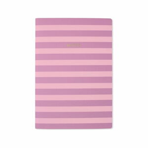 Zápisník A4 GO Stationery Lilac Stripe