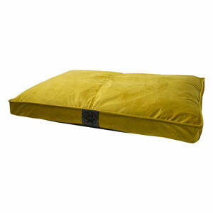 Žlutý semišový pelíšek 110x70 cm Dog Box - Ego Dekor
