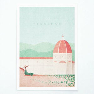 Plakát Travelposter Florence, A3