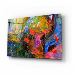 Skleněný obraz Insigne Color Burst, 72 x 46 cm